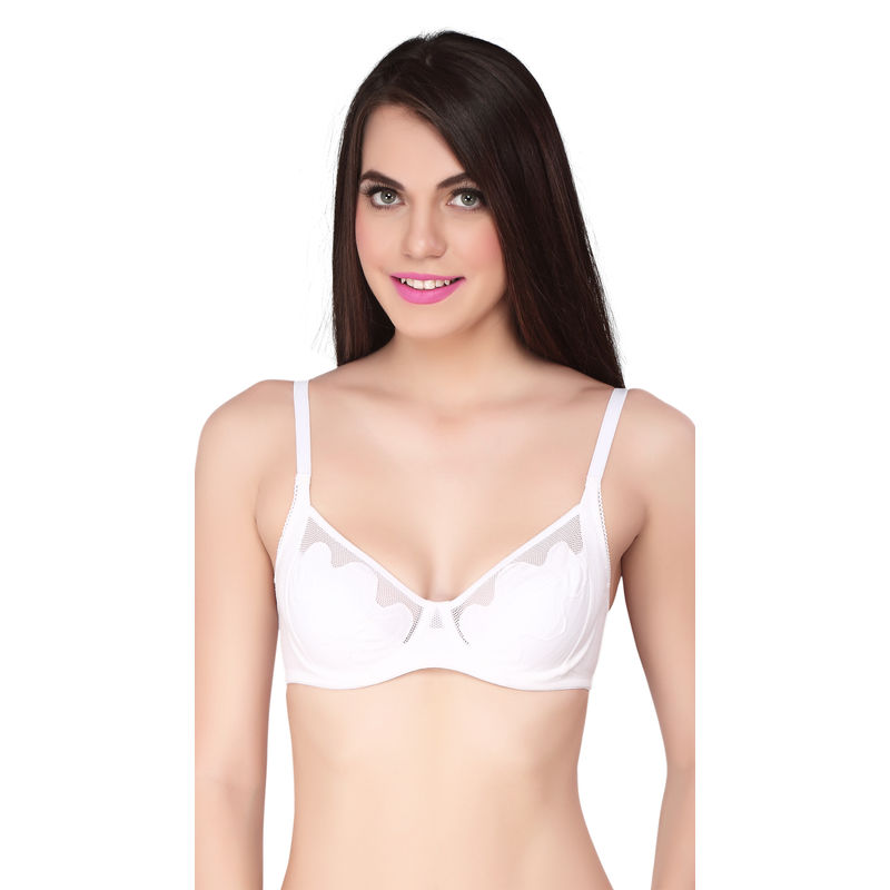 SOIE Wired AllDay Cotton Bra White (34C) Buy SOIE Wired AllDay