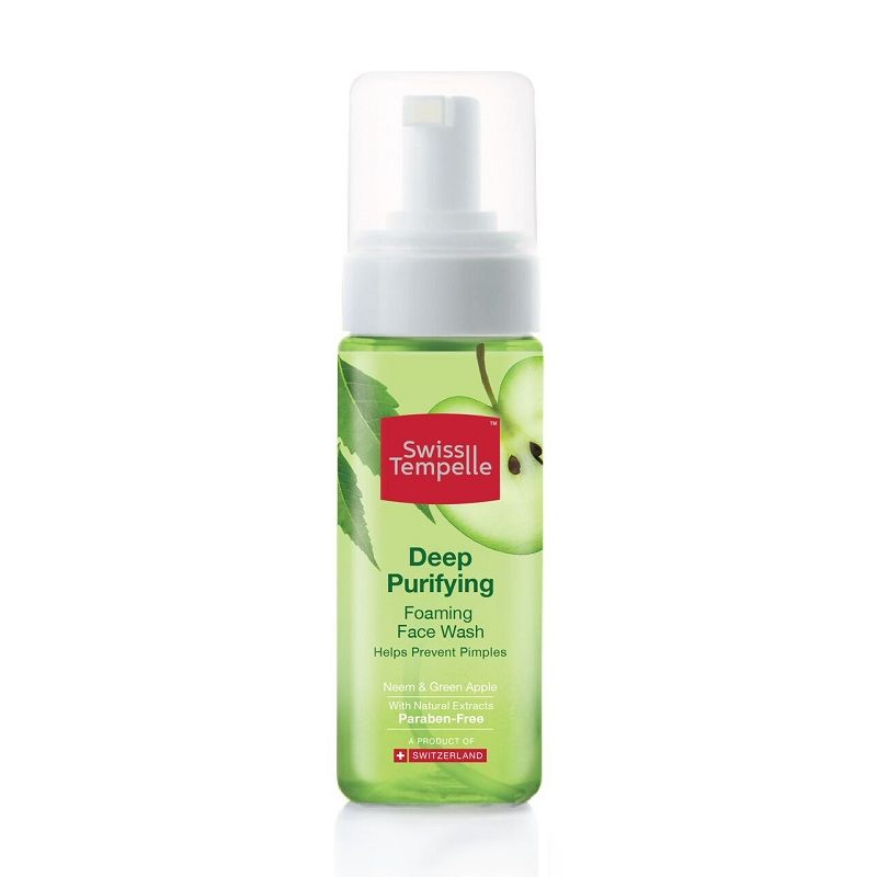 Swiss Tempelle Deep Purifying Foaming Face Wash