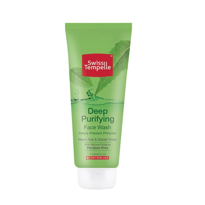 Swiss Tempelle Deep Purifying Foaming Face Wash