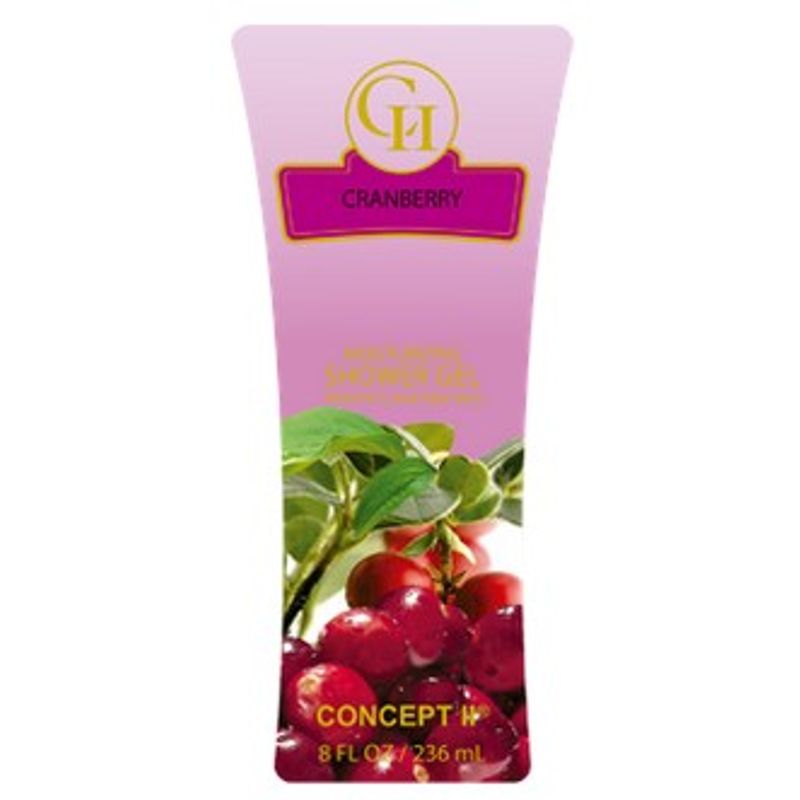 Concept II Cranberry Moisturizing Shower Gel