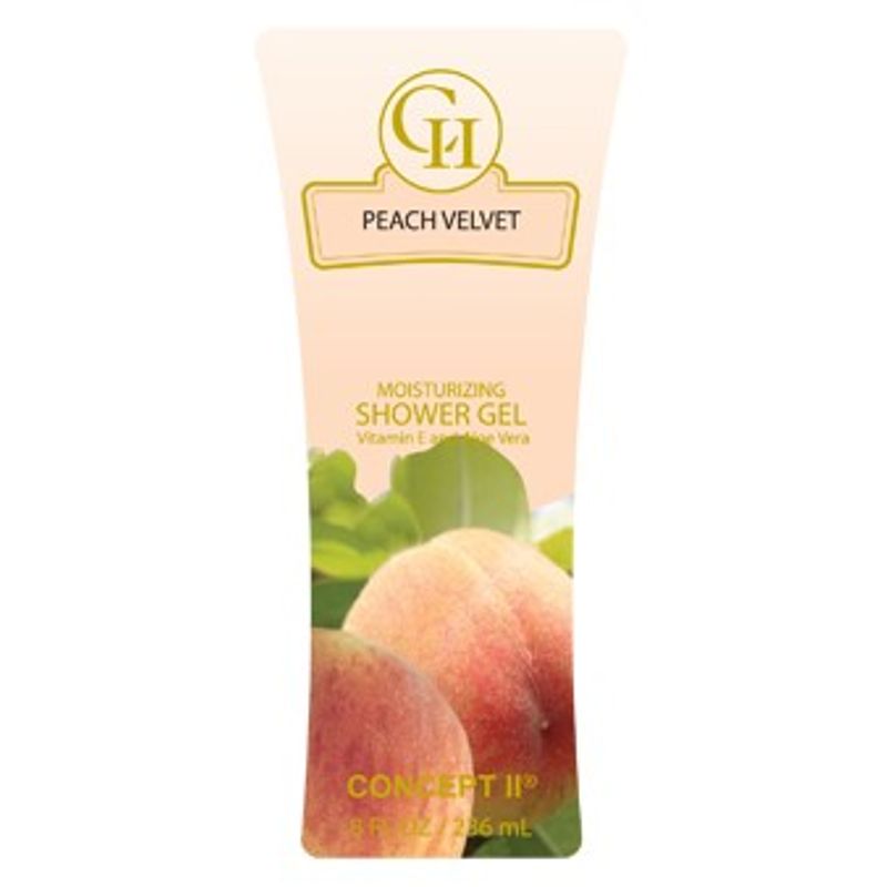 Concept II Peach Velvet Moisturizing Shower Gel
