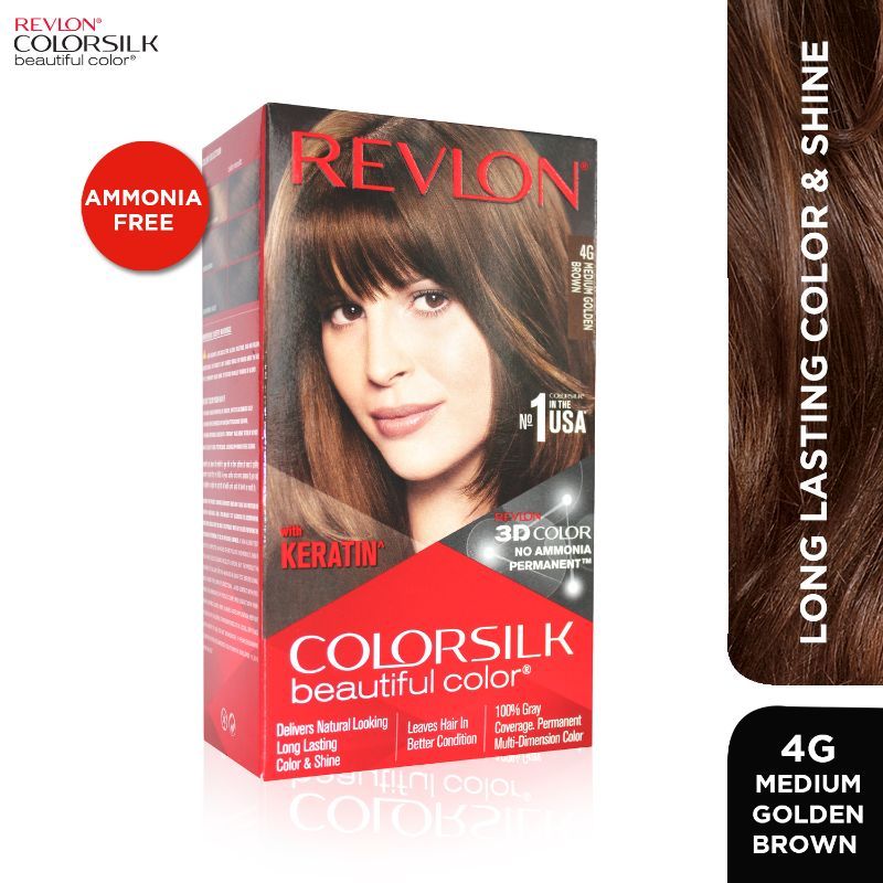 Revlon Colorsilk Hair Color Light Golden Brown 5G Buy Revlon