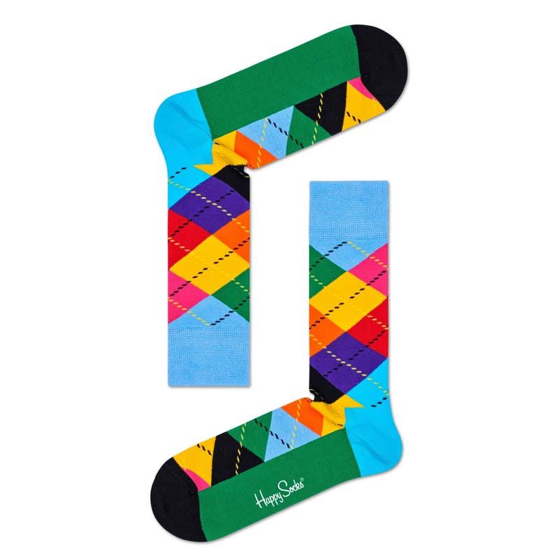 Happy Socks Argyle Sock - Multi-Color: Buy Happy Socks Argyle Sock ...