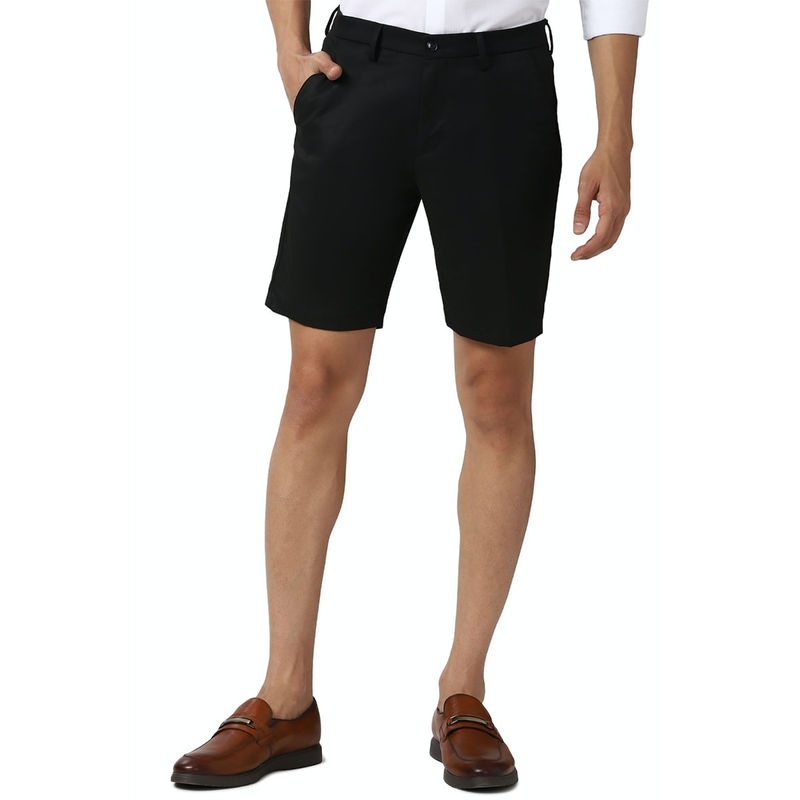 Peter England Black Shorts (36)