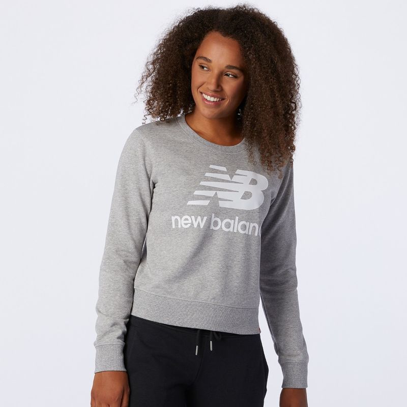 New Balance Women's Athletic Grey Sweatshirt (XL)