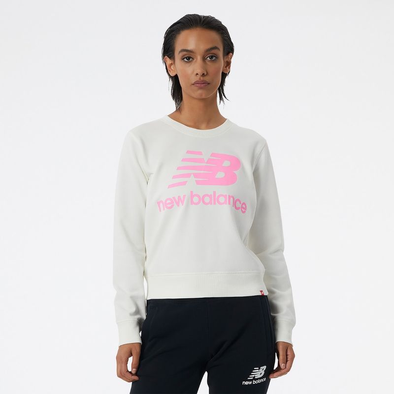 New Balance Women's White Sweatshirt (L)