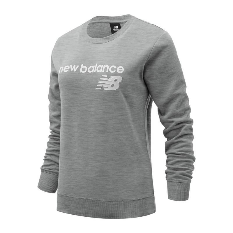 New Balance Women's Athletic Grey Sweatshirt (L)