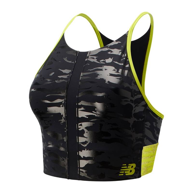 New Balance Women's Black Sports Bra (XL)