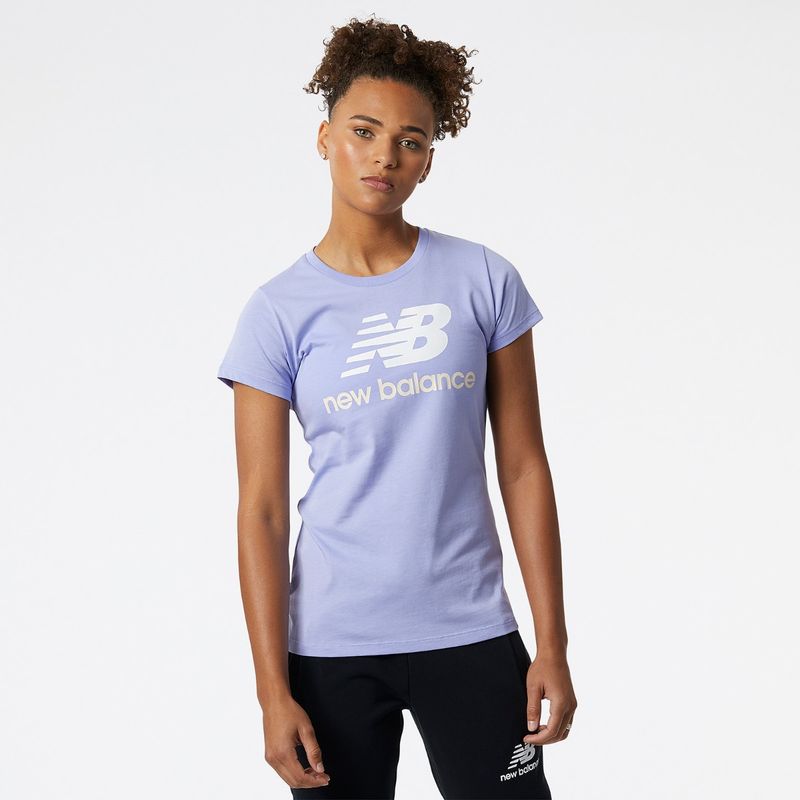 New Balance Women's Blue T-Shirt (M)