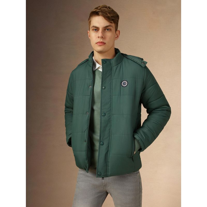 Dennis Lingo Full Sleeve Hooded Solid Regular Fit Men Jackets (M)