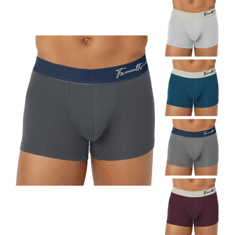 FREECULTR Mens Underwear Anti Chaffing Sweatproof Micromodal Trunks