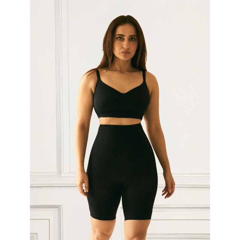 Underneat Women Seamless High Rise Tummy Control Shaper Shorts (M/L)