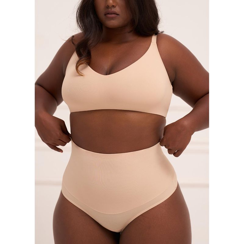 Underneat Women Seamless Tummy Tucker Shaper Cheeky Brief (M)