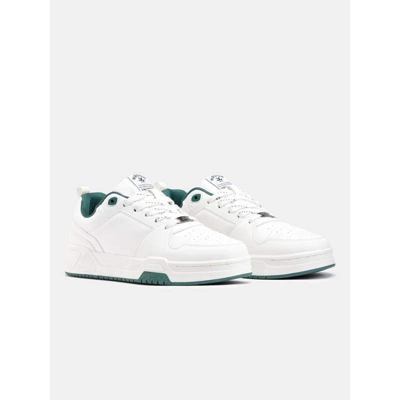 WROGN Men White Martini Neat Sneakers