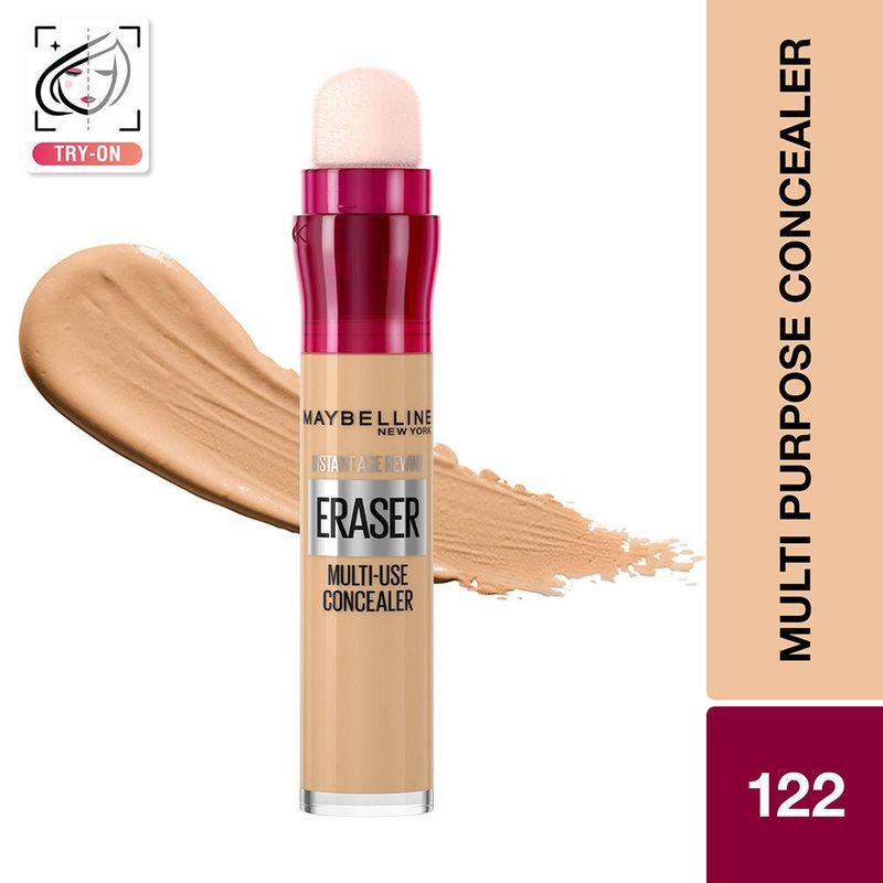 Maybelline New York Instant Age Rewind Eraser Concealer, Conceal, Contour, Highlight - Sand 122