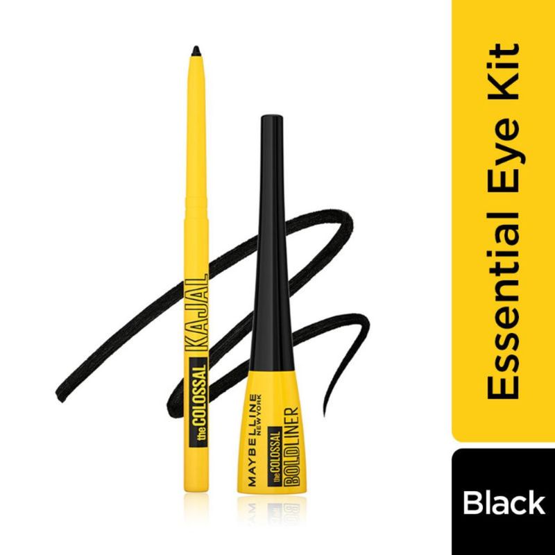 Maybelline New York The Colossal Essentials Eye Kit - Bold Liner & Colossal Kajal Combo