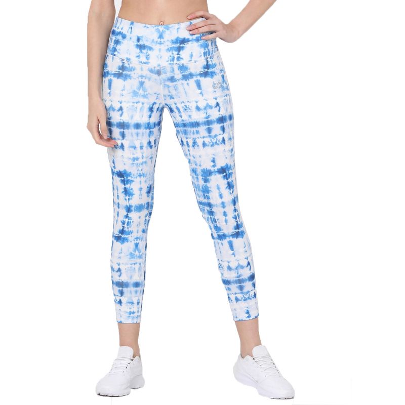 Silvertraq Indigo Shibori Luxe Leggings - Multi-Color (3XL)