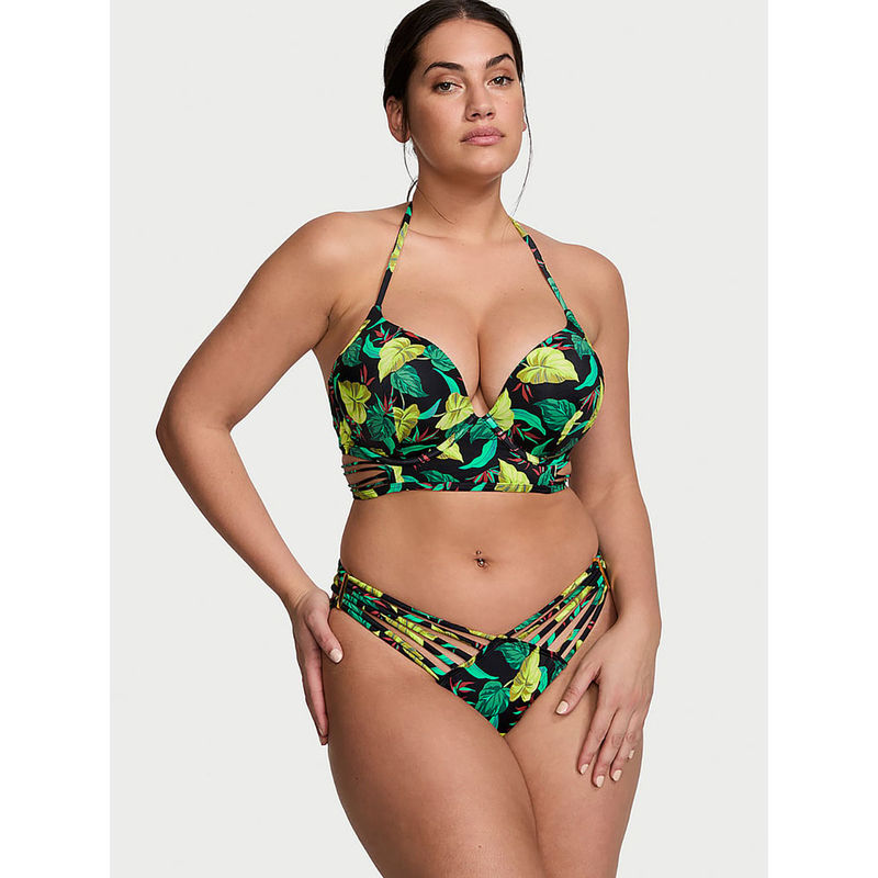Victoria's Secret Women Multi-Color Polyamide Bikini Top (32A)