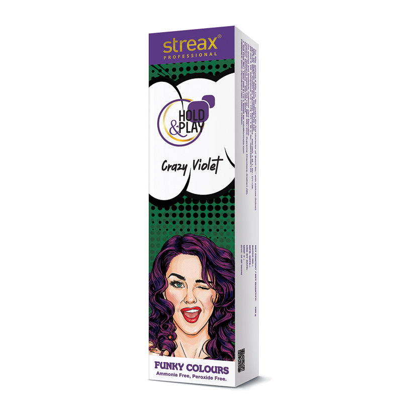 Buy Streax Professional Hold & Play Funky Hair Color Online