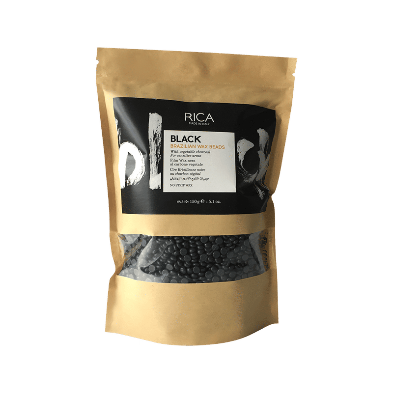 Rica Cosmetics Black Brazilian Hard Wax Beads