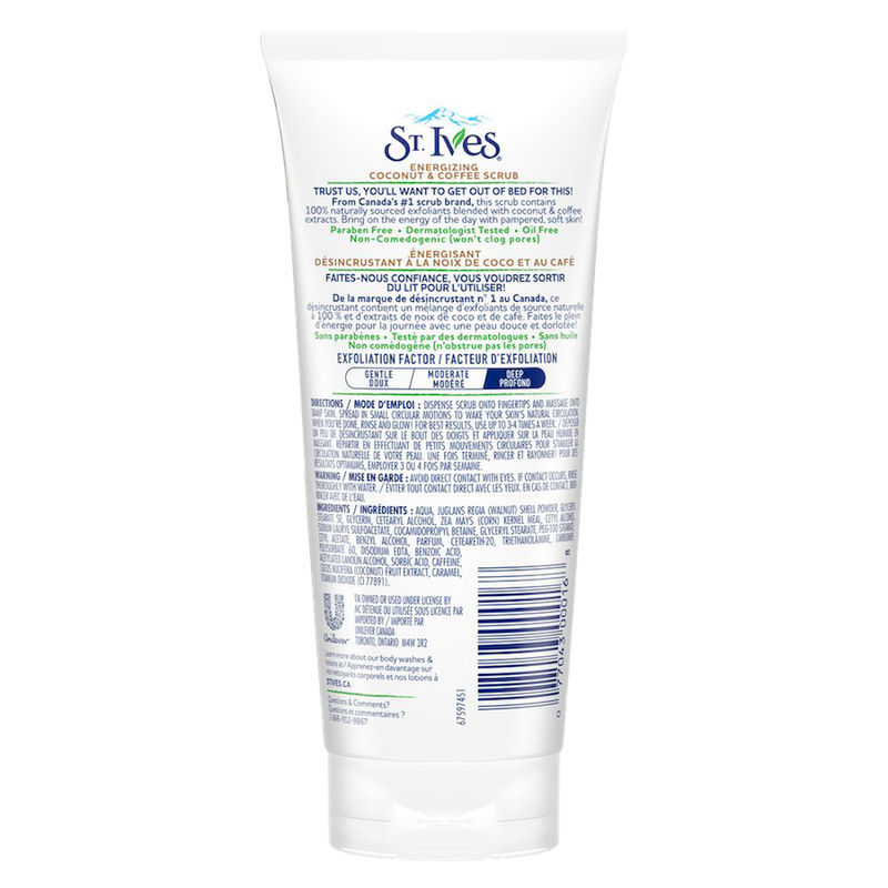St Ives Energizing Coconut Coffee Scrub Review Nykaa