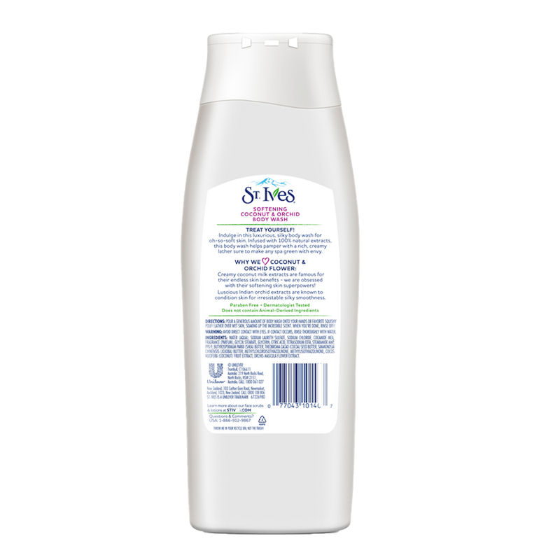 St Ives Softening Coconut Orchid Body Wash Review Nykaa