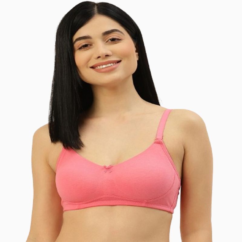 Leading Lady Non Padded T-Shirt Bra Pink (36C)