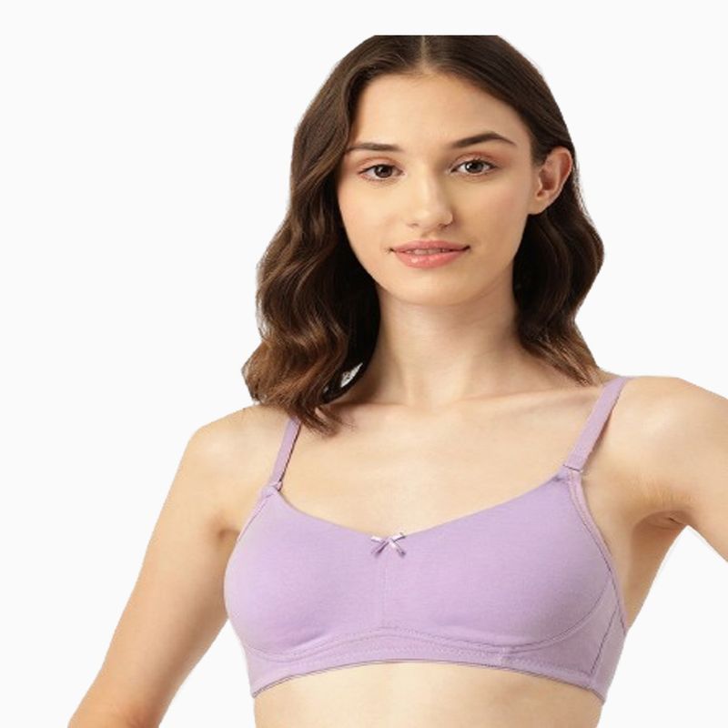 Leading Lady Non Padded T-Shirt Bra Lavender (32D)