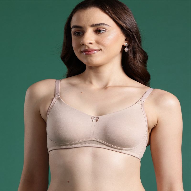 Leading Lady Non Padded T-Shirt Bra Nude (34B)
