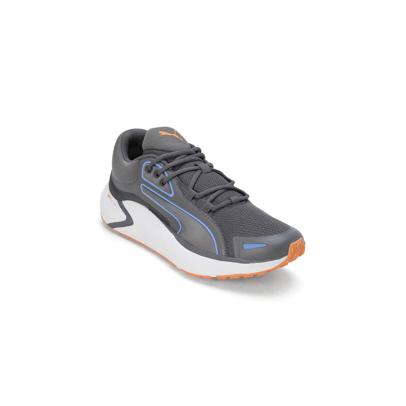 Puma Soft Ride Pro Coast Unisex Grey Running Shoes (UK 6)