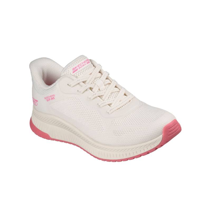 SKECHERS White Bobs Squad 4 Staple Look Sneakers (US 7)