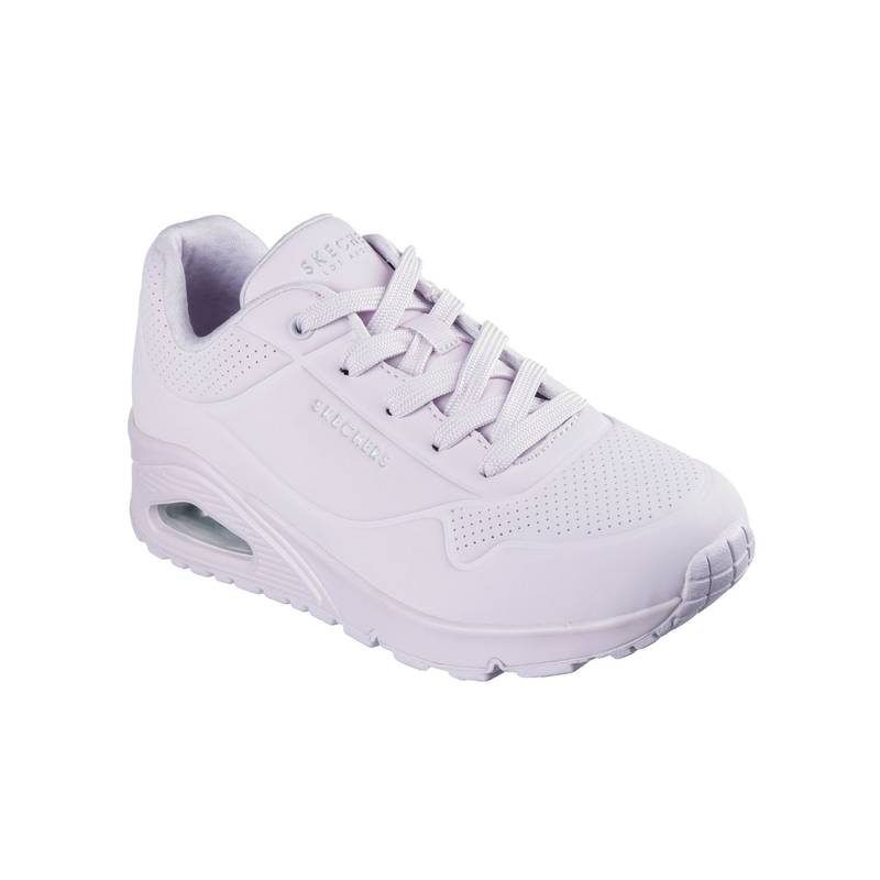 SKECHERS Lavender Uno Stand On Air Lace Up Sneakers (US 7)