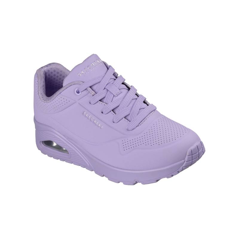 SKECHERS Purple Uno Stand On Air Lace Up Sneakers (US 6)
