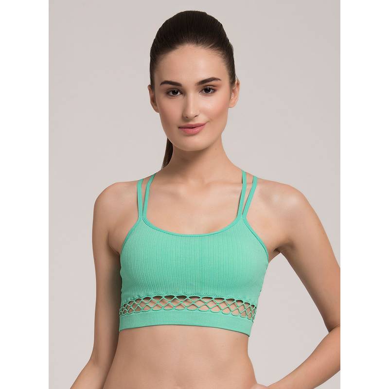 Makclan Flex In Fit Sports Bra - Green (M)