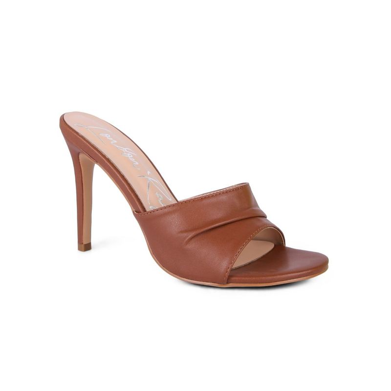 London Rag Solid Tan Heels (EURO 37)