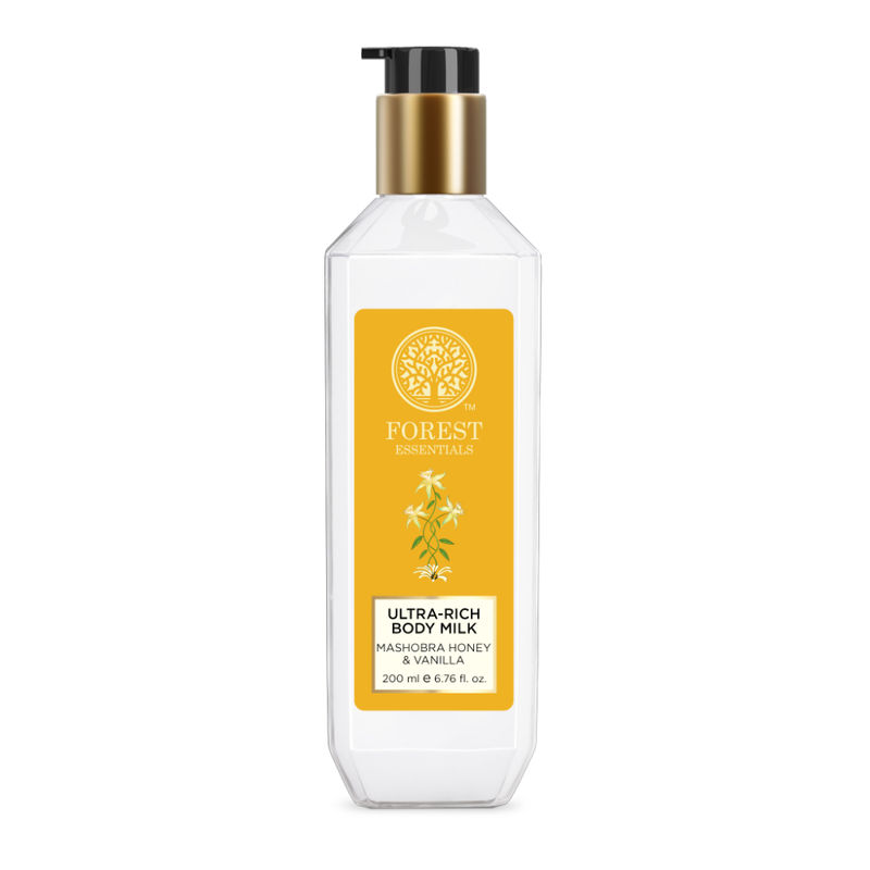 Forest Essentials Ultra Rich Body Milk - Mashobra Honey & Vanilla