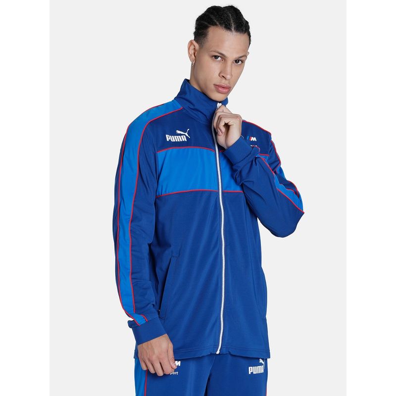 Puma Bmw M Motorsport Mt7 Track Mens Blue Jacket XS