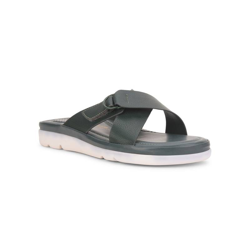 Bata Women Green Sandals (UK 6)