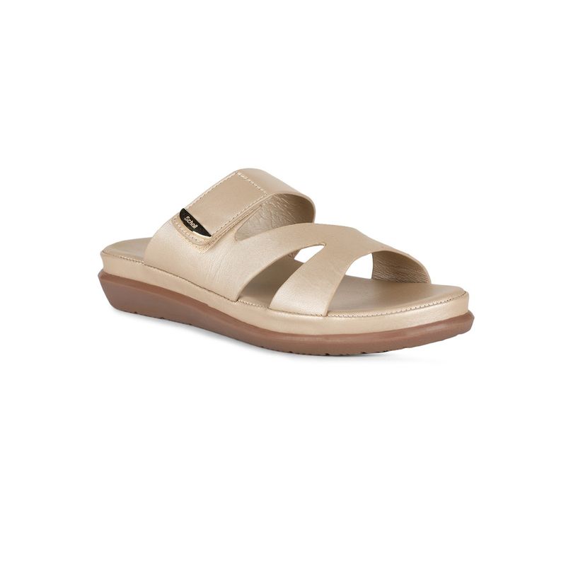 Scholl Women Beige Sandals (UK 3)