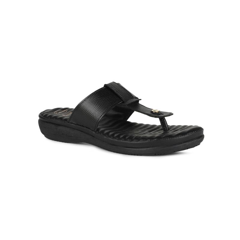 Scholl Women Black Sandals (UK 6)