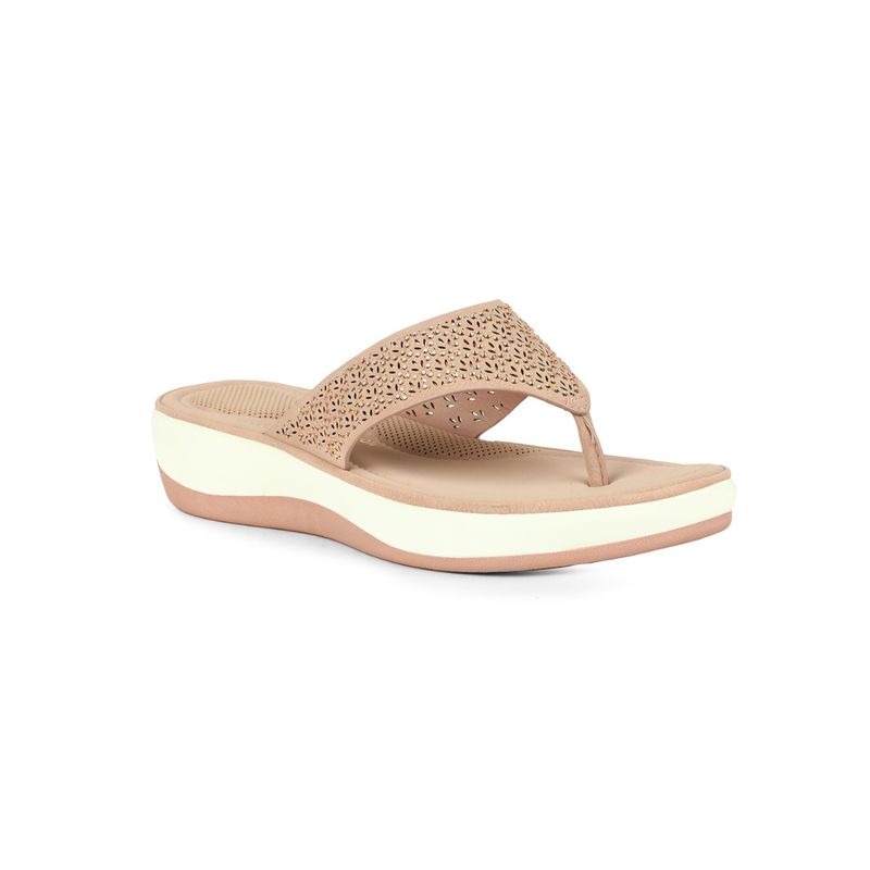 Bata Women Beige Sandals (UK 5)