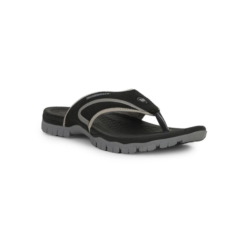 Weinbrenner Men Black Sandals (UK 7)