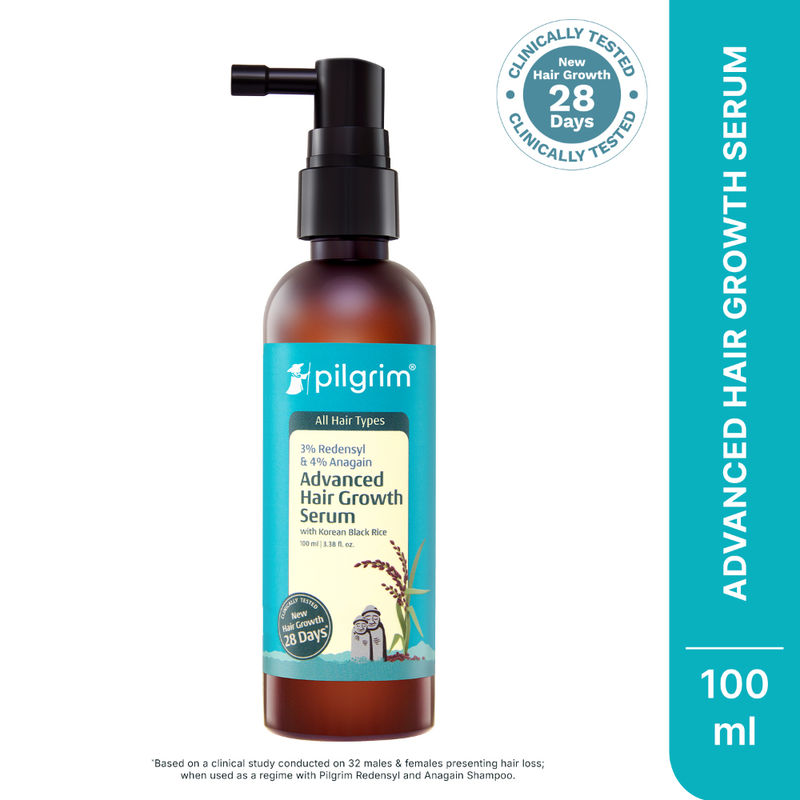 Pilgrim 3% Redensyl & 4% Anagain Advanced Hair Growth Serum