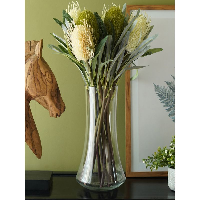 Pure Home + Living Clear Tall Glass Vase (L)