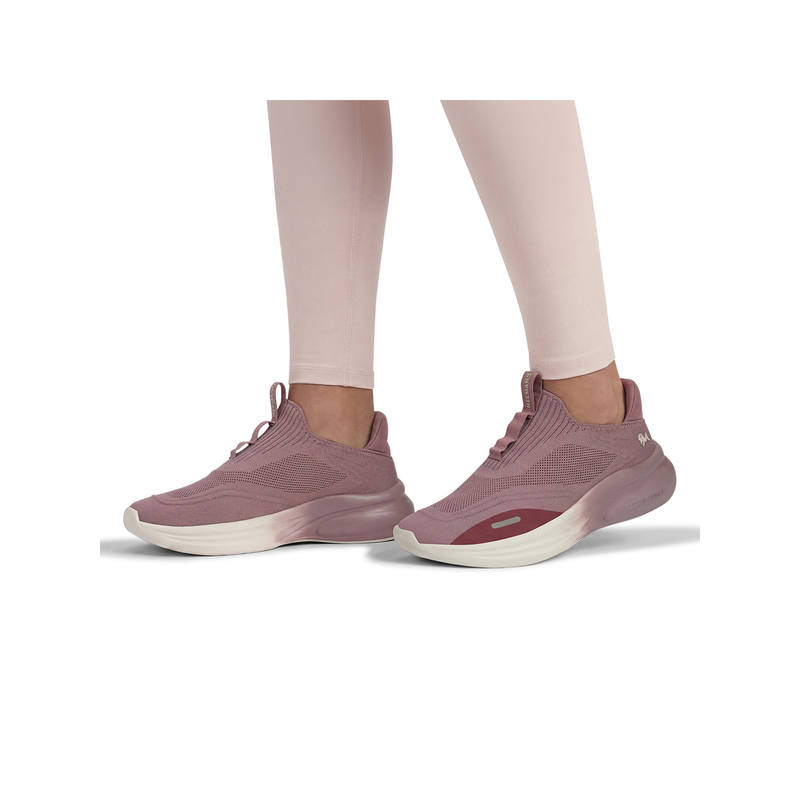 Neeman's Mauve Rapid Breeze Vigor Slip On Shoes for Women (UK 4)