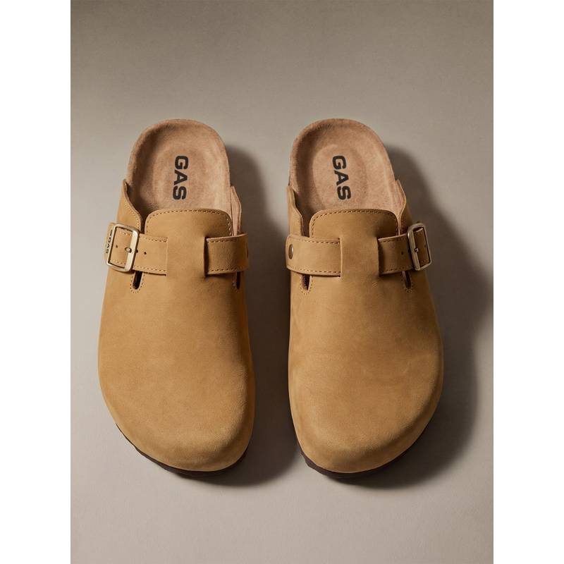 GAS Men Brown Tan Coloured Grintoso Sandals (EURO 42)