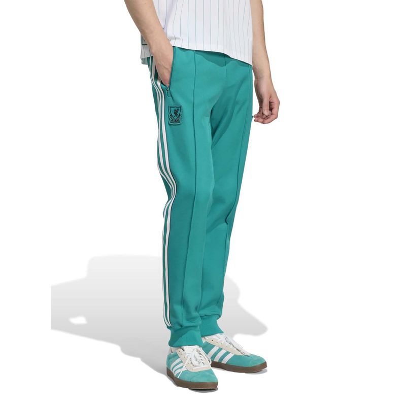 adidas Green Solid Regular Fit Joggers (S)