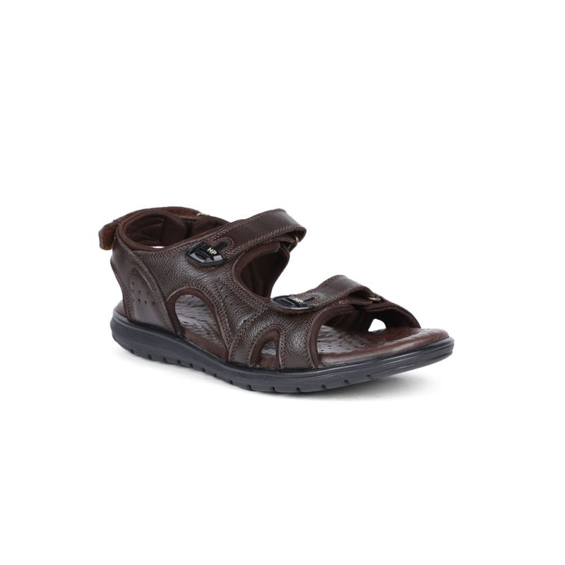 Hush Puppies Solid Brown Sandals (UK 9)