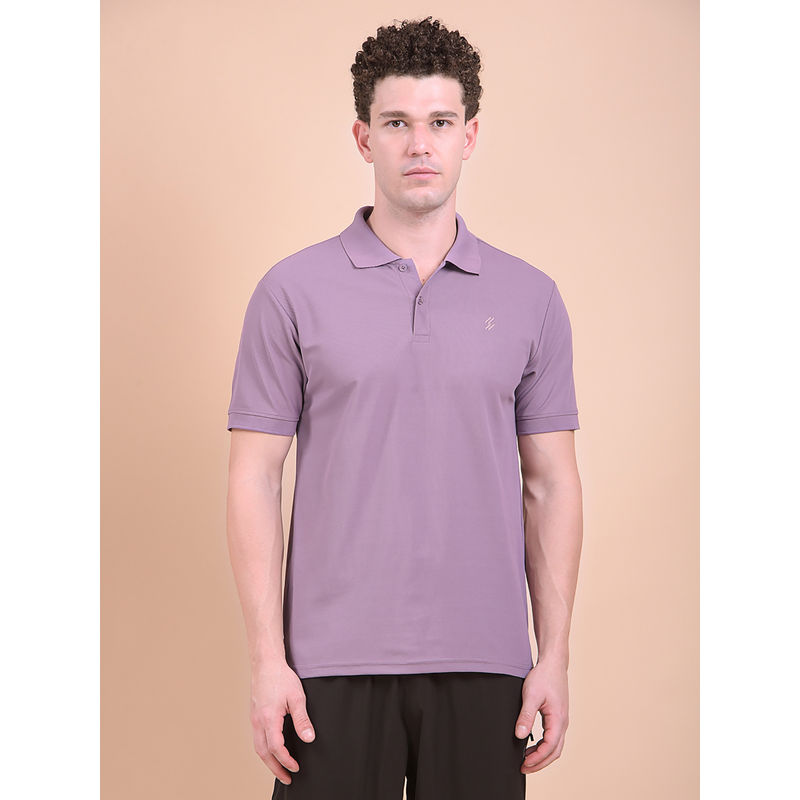 DCYPHR Men Element Dusk Plum Polo T-Shirt (S)