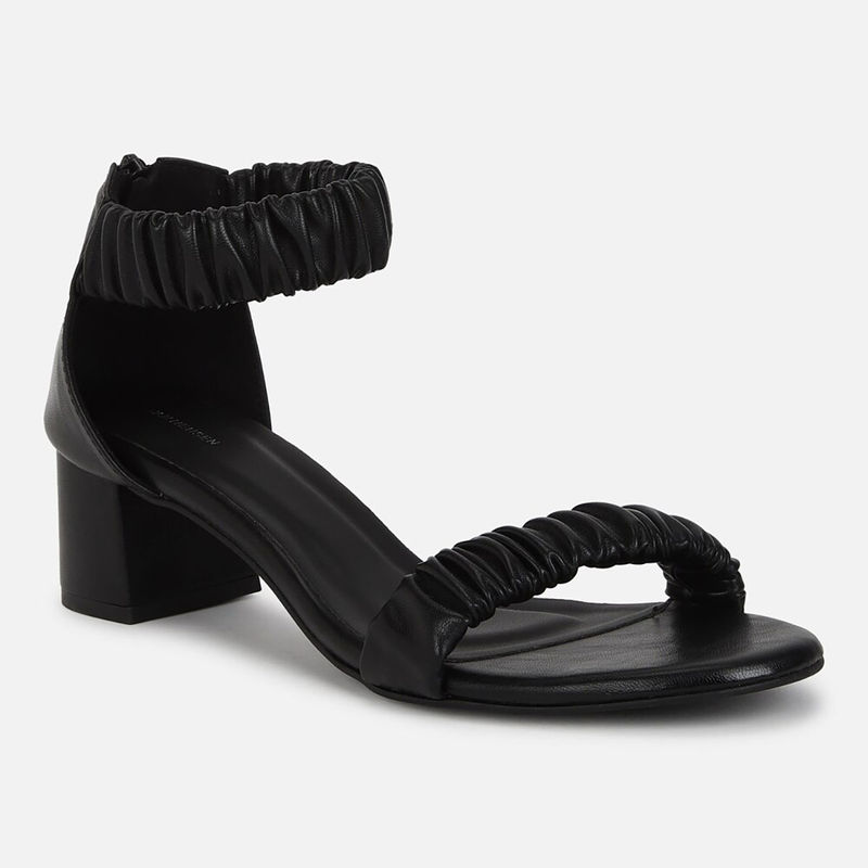 Van Heusen Women Black Heels (UK 5)